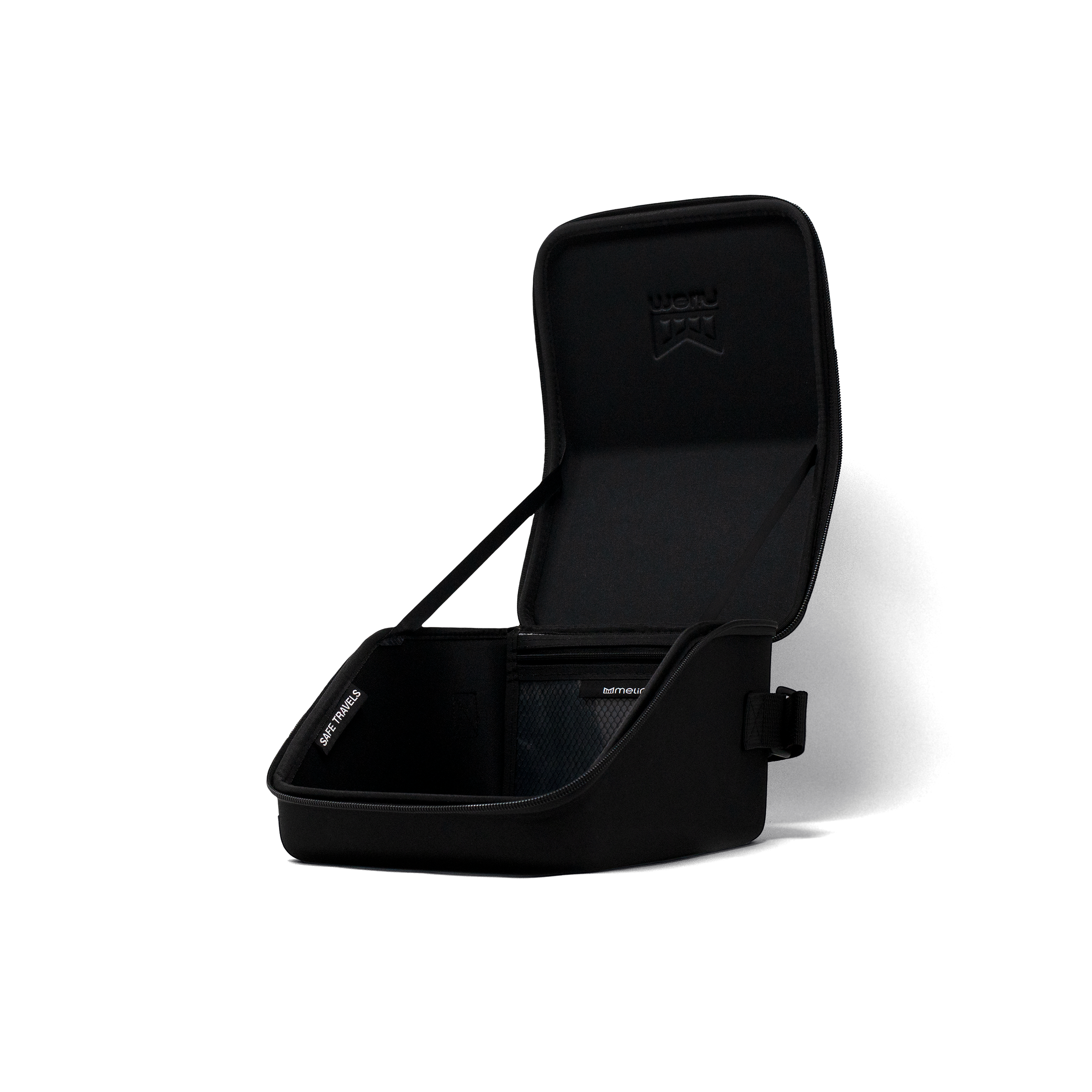 3 Hat Travel Case – Black